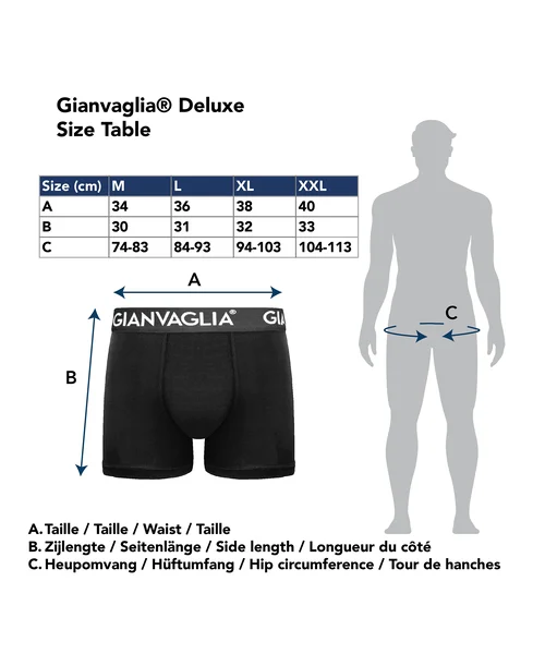 Lot de 5 Boxers Gianvaglia